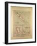 Map of New Caledonia-null-Framed Giclee Print