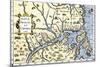 Map of New France and Canada, c.1597-null-Mounted Giclee Print