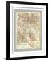 Map of New Mexico, c1900s-Emery Walker Ltd-Framed Giclee Print