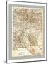 Map of New Mexico, c1900s-Emery Walker Ltd-Mounted Giclee Print