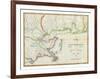 Map of New Orleans and Adjacent Country, c.1815-John Melish-Framed Art Print