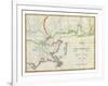 Map of New Orleans and Adjacent Country, c.1815-John Melish-Framed Art Print