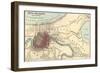 Map of New Orleans (C. 1900), Maps-Encyclopaedia Britannica-Framed Art Print