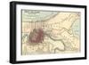 Map of New Orleans (C. 1900), Maps-Encyclopaedia Britannica-Framed Art Print