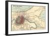 Map of New Orleans (C. 1900), Maps-Encyclopaedia Britannica-Framed Art Print