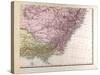 Map of New South Wales, 1872-null-Stretched Canvas