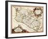 Map of New Spain (Mexico), 16th Century-Science Source-Framed Giclee Print