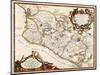 Map of New Spain (Mexico), 16th Century-Science Source-Mounted Giclee Print