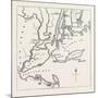 Map of New York and Vicinity, 1776, USA, 1870s-null-Mounted Giclee Print