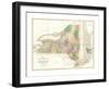 Map of New York, c.1839-David H^ Burr-Framed Art Print