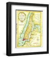 Map of New York City 1869-Kitchen - Shannon-Framed Art Print