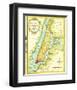 Map of New York City 1869-Kitchen - Shannon-Framed Art Print