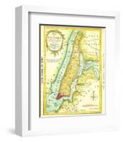 Map of New York City 1869-Kitchen - Shannon-Framed Art Print