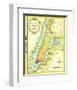 Map of New York City 1869-Kitchen - Shannon-Framed Art Print