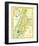 Map of New York City 1869-Kitchen - Shannon-Framed Art Print