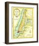 Map of New York City 1869-Kitchen - Shannon-Framed Art Print