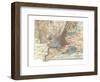 Map of New York City (C. 1900), Maps-Encyclopaedia Britannica-Framed Giclee Print