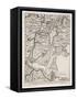 Map of New York from the Middle of the Eighteenth Century-null-Framed Stretched Canvas