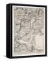 Map of New York from the Middle of the Eighteenth Century-null-Framed Stretched Canvas