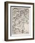 Map of New York from the Middle of the Eighteenth Century-null-Framed Photographic Print