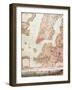 Map of New York in 1766-67-null-Framed Giclee Print