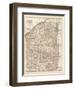 Map of New York State, Northern and Eastern Parts. United States-Encyclopaedia Britannica-Framed Art Print