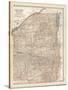 Map of New York State, Northern and Eastern Parts. United States-Encyclopaedia Britannica-Stretched Canvas