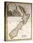 Map of New Zealand-null-Stretched Canvas