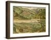 Map of Nocera and Castelnuovo from Civitates Orbis Terrarum-null-Framed Giclee Print