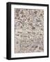 Map of Nordic Countries and Lapland, from Carta Marina, Sea Map, 1539-Olivier Delourme-Framed Giclee Print