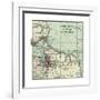 Map of Norfolk-Encyclopaedia Britannica-Framed Giclee Print