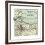 Map of Norfolk-Encyclopaedia Britannica-Framed Giclee Print