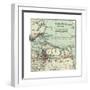 Map of Norfolk-Encyclopaedia Britannica-Framed Giclee Print