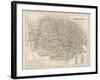 Map of Norfolk-James Archer-Framed Photographic Print