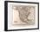 Map of North America, 1872-null-Framed Giclee Print