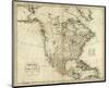 Map of North America, c.1796-John Reid-Mounted Art Print