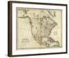 Map of North America, c.1796-John Reid-Framed Art Print