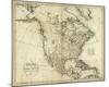 Map of North America, c.1796-John Reid-Mounted Art Print