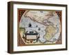 Map of North America I-null-Framed Art Print