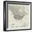 Map of North America Showing Territory Owned by the United States and by Great Britain-null-Framed Giclee Print