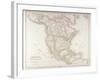 Map of North America-Fototeca Gilardi-Framed Photographic Print