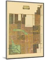 Map of North Coral Gables, 1926-null-Mounted Giclee Print