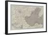 Map of North-East China-John Dower-Framed Giclee Print