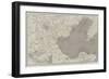 Map of North-East China-John Dower-Framed Giclee Print