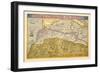 Map of Northern Africa-Abraham Ortelius-Framed Premium Giclee Print