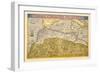 Map of Northern Africa-Abraham Ortelius-Framed Premium Giclee Print