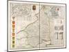 Map of Northumberland, from 'The Theatre of the Empire of Great Britaine', 1611-12-John Speed-Mounted Giclee Print