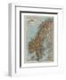 Map of Norway and Sweden, c19th century-Unknown-Framed Premium Giclee Print