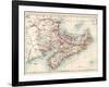 Map of Nova Scotia, Prince Edward Island, and New Brunswick, 1870s-null-Framed Giclee Print