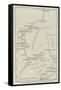 Map of Nubia and the Nile from Assouan to Khartoum-null-Framed Stretched Canvas